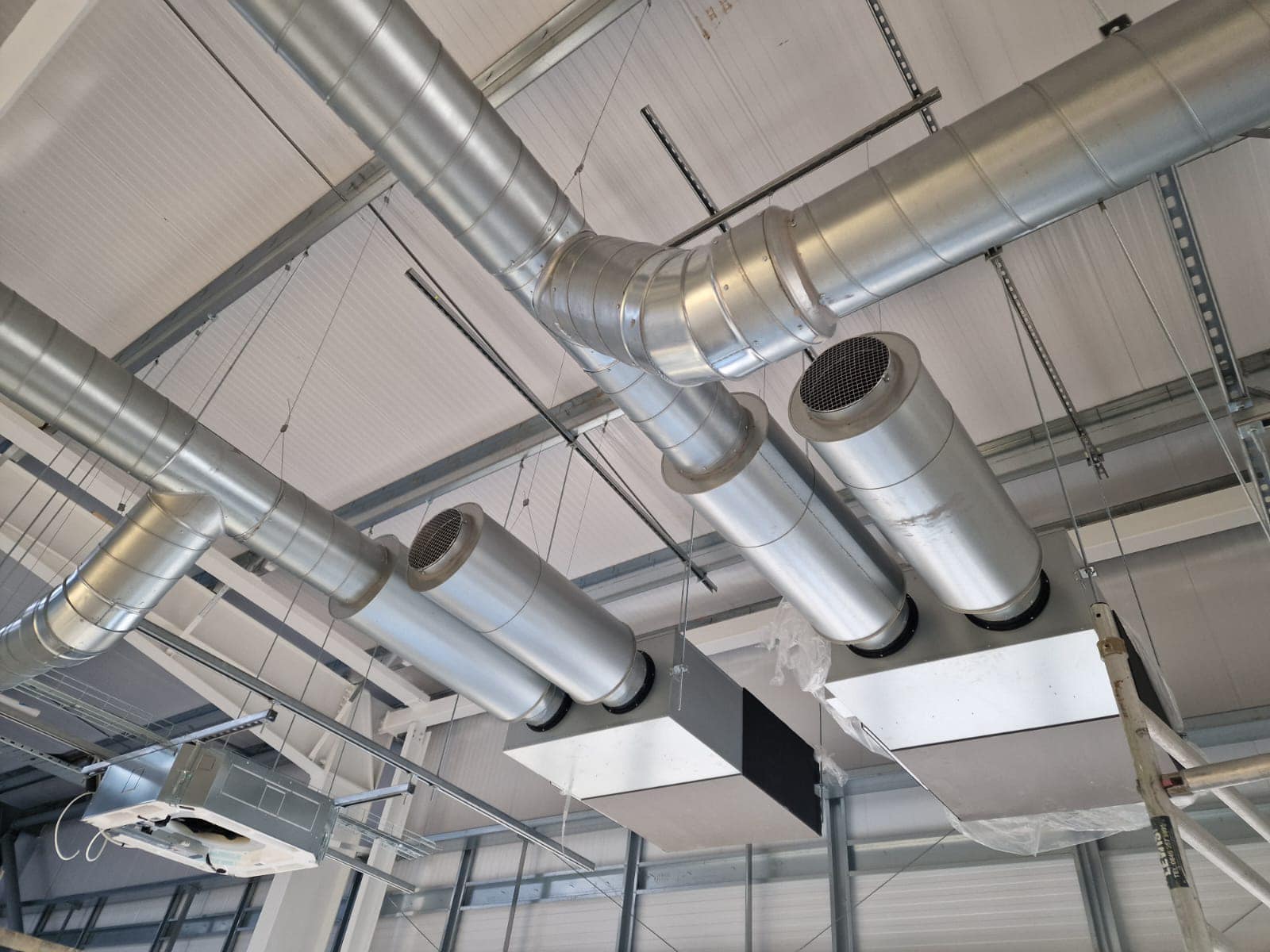 Commercial ventilation installation in Leicester